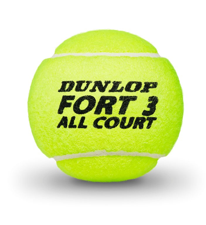 Tennis balls DUNLOP FORT ALL COURT TS Premium 4-tin ITF