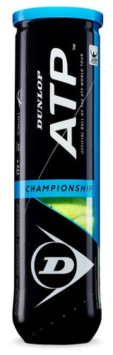 Tennis balls DUNLOP ATP CHAMPIONSHIP Entry 4-tube ITF