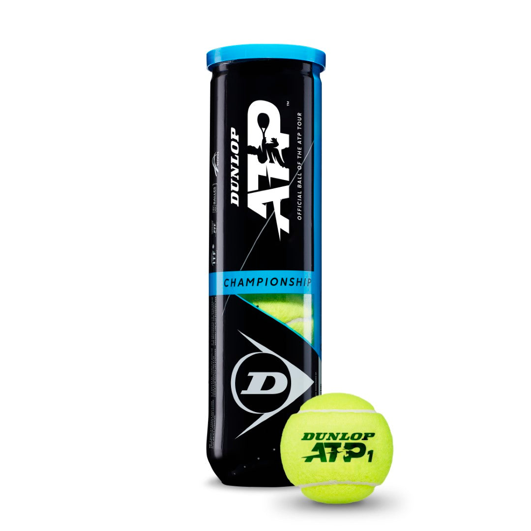 Tennis balls DUNLOP ATP CHAMPIONSHIP Entry 4-tube ITF