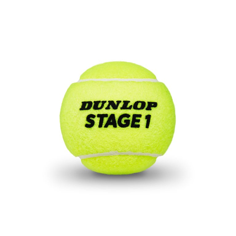 Tennis balls DUNLOP STAGE 1 GREEN 60-bucket ITF