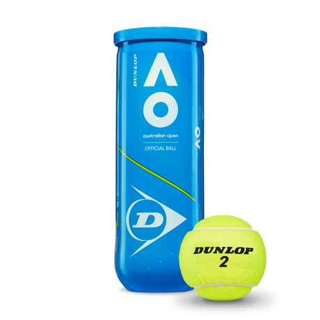 Tennis balls DUNLOP AUSTRALIAN OPEN GrandSlam 3-tube ITF