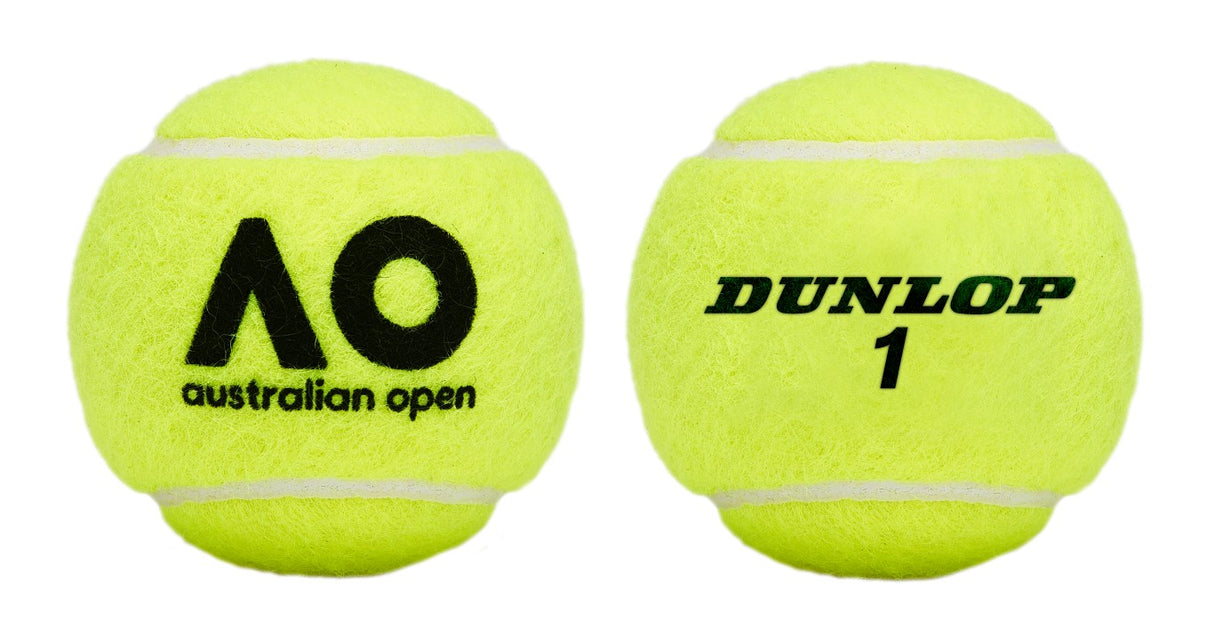 Tennis balls DUNLOP AUSTRALIAN OPEN GrandSlam 3-tube ITF