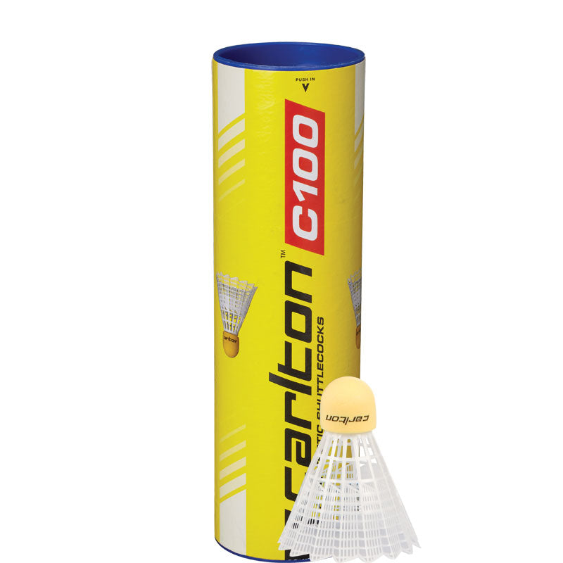 Badminton shuttles Carlton C100 medium, 6pcs.