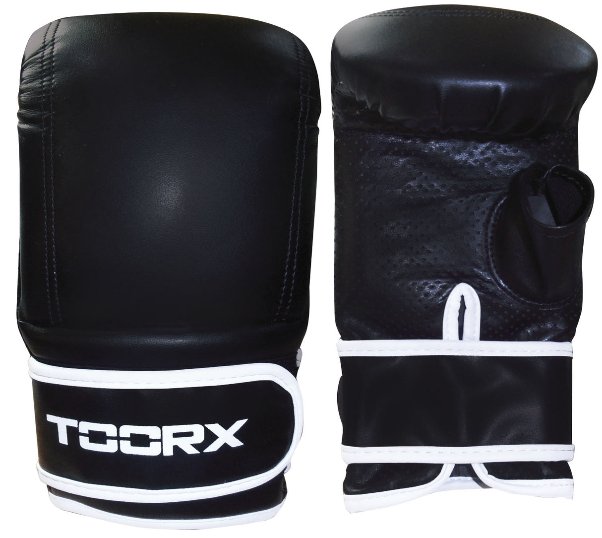 Punching bag gloves TOORX JAGUAR S/M black eco leather