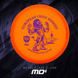 Discgolf DISCMANIA Midrange C-Line Metalflake MD4 Orange 5/4/0/3