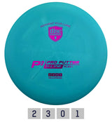 Discgolf DISCMANIA Putter D-LINE P2 FLEX 1 Turquoise 2/3/0/1