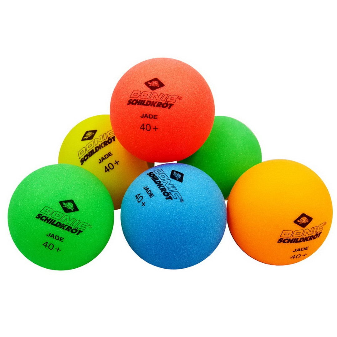 Table tennis balls DONIC P40+ Colour Popps Poly 6pcs