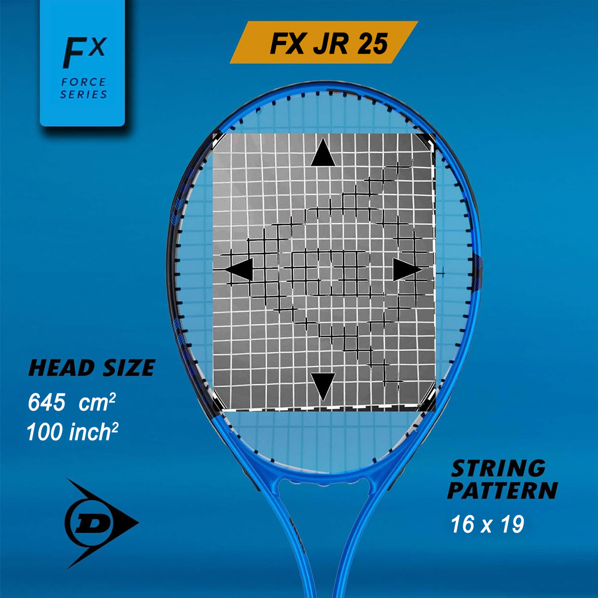 Tennis racket Dunlop FX JNR (25") G0