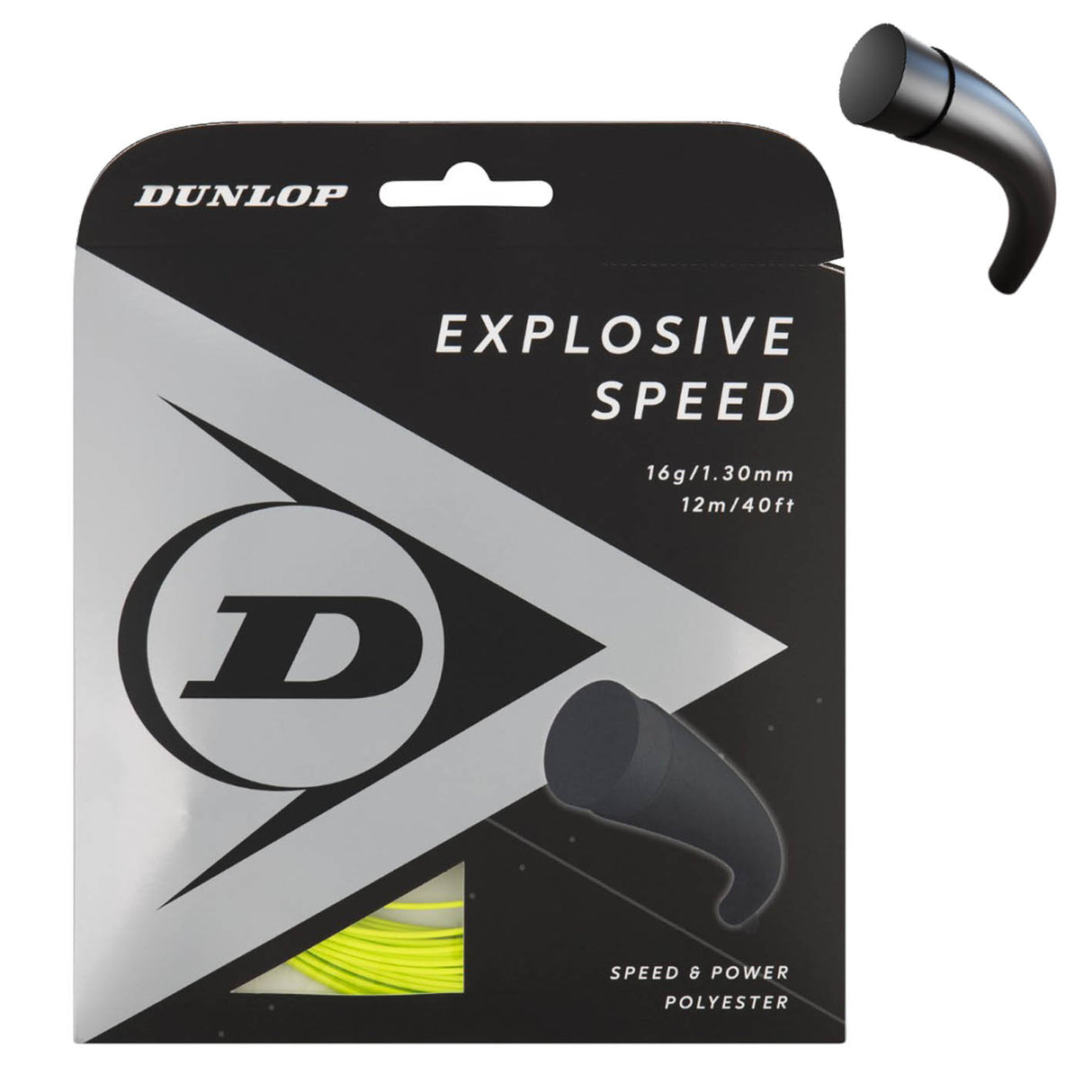 Strings for tennis racket DUNLOP EXPLOSIVE SPEED 17g/1,25mm 12m