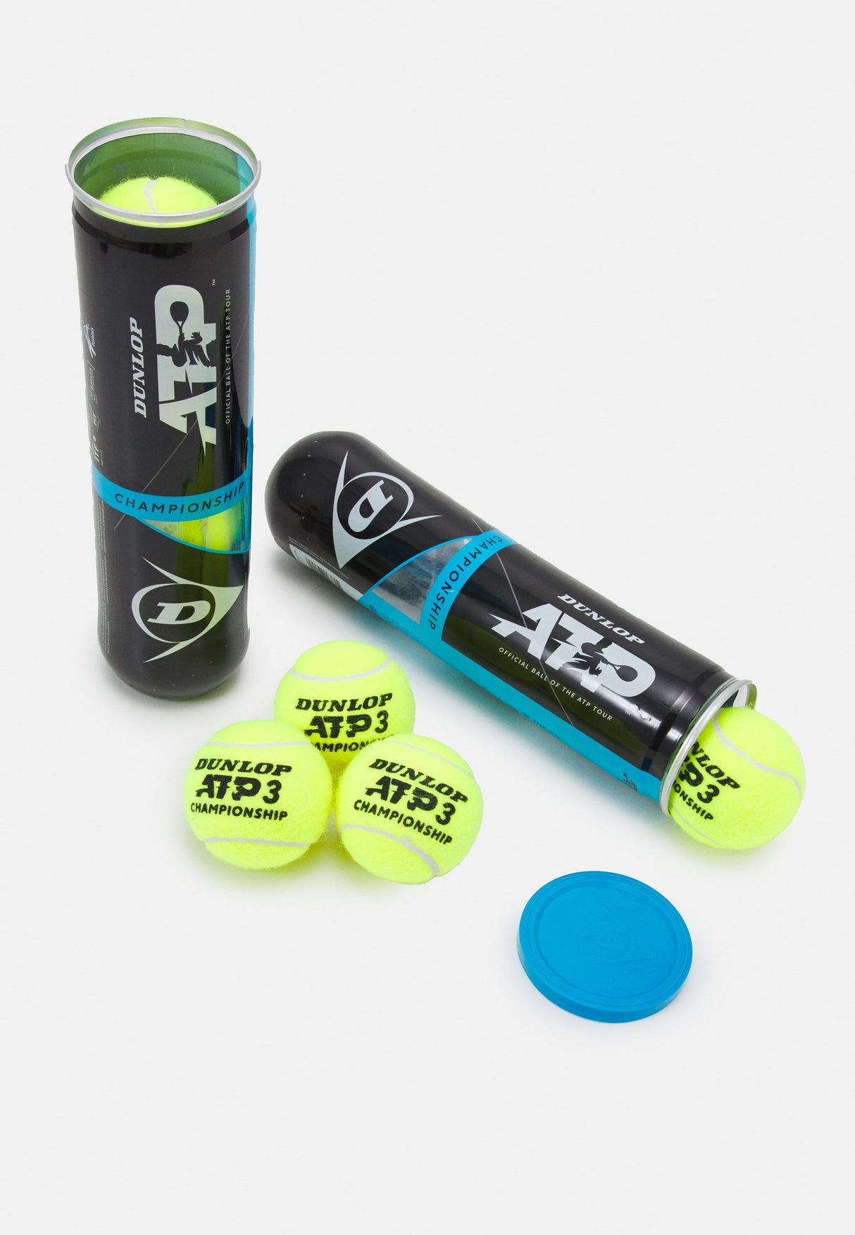 Tennis balls DUNLOP ATP CHAMPIONSHIP Entry 4-tube ITF