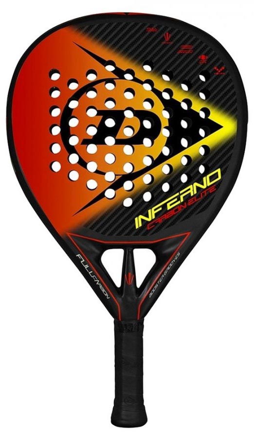 Padel bat Dunlop INFERNO CARBON ELITE 365g