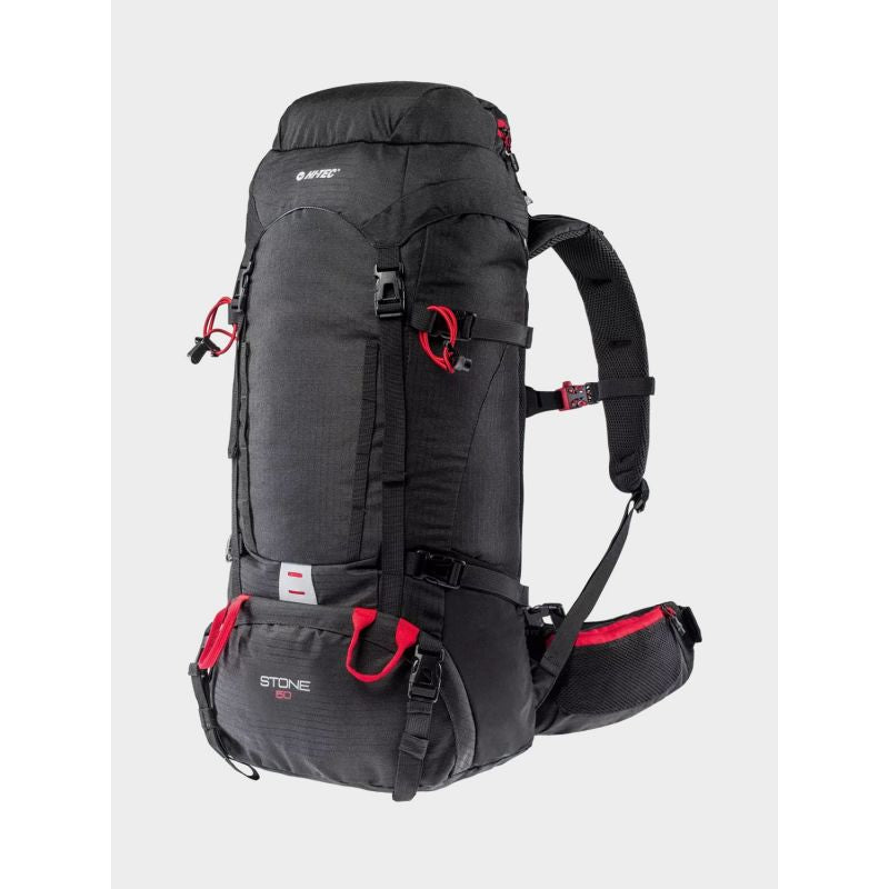 Hi-Tec Stone 50 BLACK/RED hiking backpack