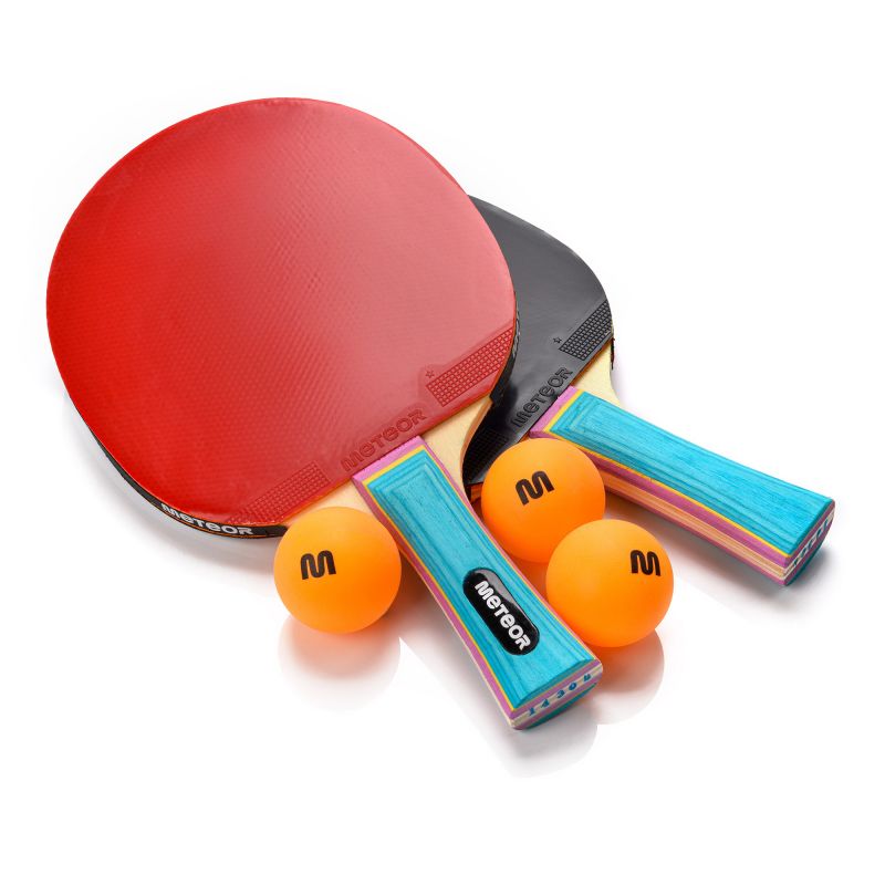 Set of 2 table tennis rackets Meteor Zephyr 15021